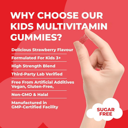 Kids Multivitamin Gummies with 14 Essential Vitamins & Minerals