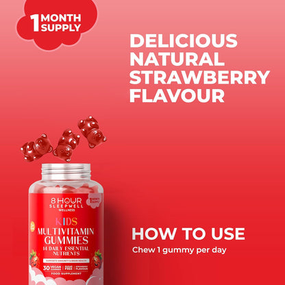 Kids Multivitamin Gummies with 14 Essential Vitamins & Minerals