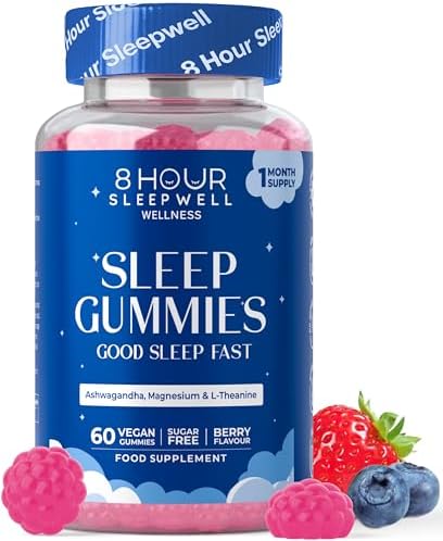 Sleep Gummies with Ashwagandha, L-Theanine & Vitamin B6