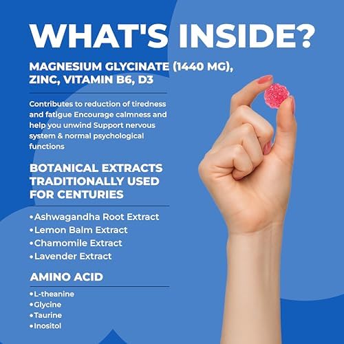 Sleep Gummies with Ashwagandha, L-Theanine & Vitamin B6