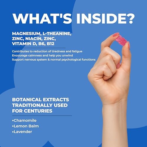 Kids Sleep Gummies with Magnesium, L-Theanine & Vitamin B6