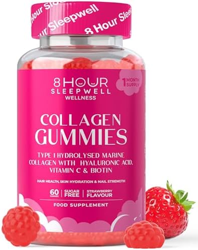 Collagen Gummies with Biotin, Vitamin C & Hyaluronic Acid